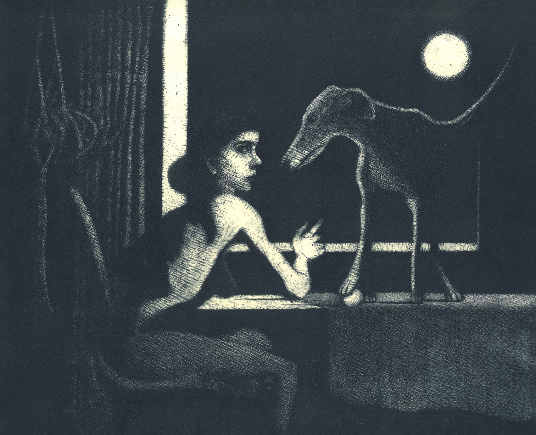 Dialogue with the night
